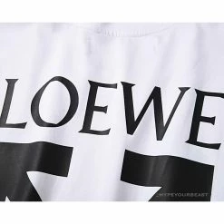 Hypeyourbeast OFF-WHITE X LOEW X SMILEY Tee Shirt 'WHITE' T-Shirts