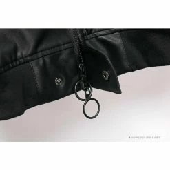 Hypeyourbeast OFF-WHITE 20FW New Logo Hooded Leather Jacket Black Hoodies & Jackets 27 Hypeyourbeast OFF-WHITE 20FW New Logo Hooded Leather Jacket Black Hoodies & Jackets