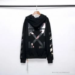 Hypeyourbeast OFF-WHITE Angel Jesus Religious Print Hoodie 'BLACK' Hoodies & Jackets