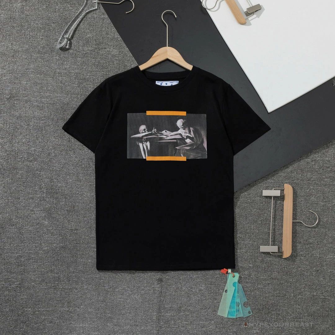 Hypeyourbeast T-Shirts OFF-WHITE Orange Hand Tee Shirt 'BLACK' 1 Hypeyourbeast T-Shirts OFF-WHITE Orange Hand Tee Shirt 'BLACK'
