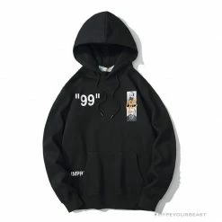 Hypeyourbeast OFF-WHITE CO VIRGIL ABLOH 1863 Monet Hoodie 'BLACK' Hoodies & Jackets