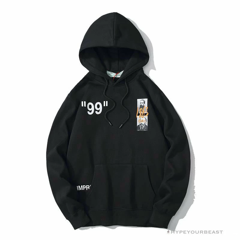 Hypeyourbeast OFF-WHITE CO VIRGIL ABLOH 1863 Monet Hoodie 'BLACK' Hoodies & Jackets 2 Hypeyourbeast OFF-WHITE CO VIRGIL ABLOH 1863 Monet Hoodie 'BLACK' Hoodies & Jackets
