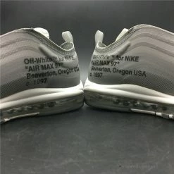 Hypeyourbeast Off White X Nike Air Max 97 Light Grey Black White