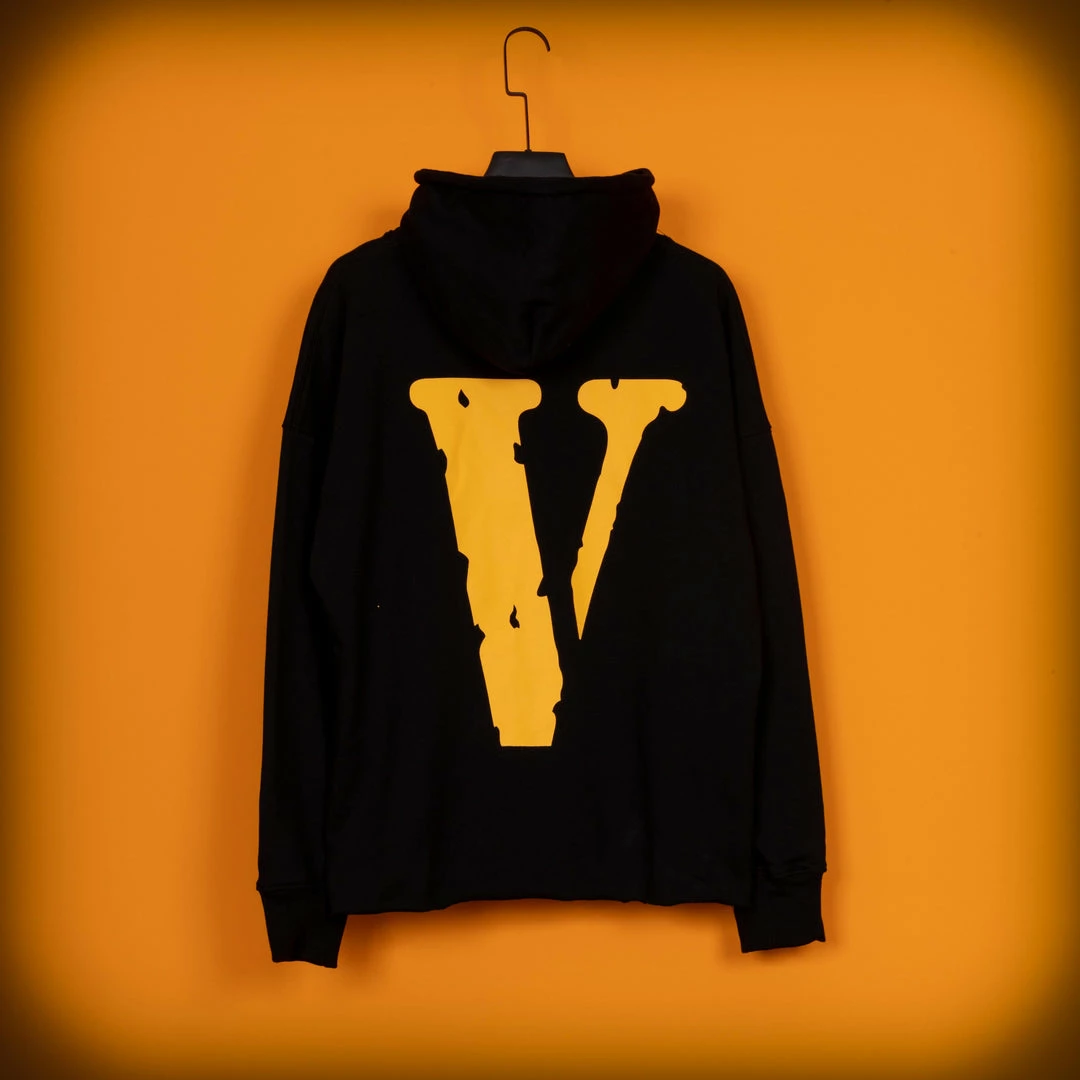 HypeYourBeast Hoodies & Jackets Vlone Yellow And Black Friends Hoodie 8 HypeYourBeast Hoodies & Jackets Vlone Yellow And Black Friends Hoodie