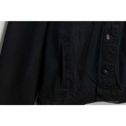 Hypeyourbeast OFF-WHITE Autumn And Winter New ️Back Blue Arrow Wash Denim Jacket Hoodies & Jackets 24 Hypeyourbeast OFF-WHITE Autumn And Winter New ️Back Blue Arrow Wash Denim Jacket Hoodies & Jackets