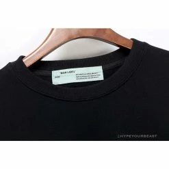 Hypeyourbeast Shirts OFF-WHITE The Kiss Long Sleeve Shirt 'BLACK' 25 Hypeyourbeast Shirts OFF-WHITE The Kiss Long Sleeve Shirt 'BLACK'