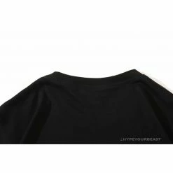 Hypeyourbeast Clothes BAPE Camouflage Three-Color Question Mark Tee Shirt 'BLACK'