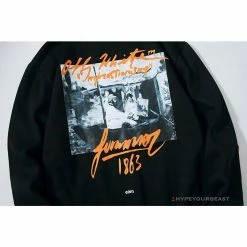 Hypeyourbeast OFF-WHITE CO VIRGIL ABLOH 1863 Monet Hoodie 'BLACK' Hoodies & Jackets 22 Hypeyourbeast OFF-WHITE CO VIRGIL ABLOH 1863 Monet Hoodie 'BLACK' Hoodies & Jackets