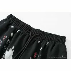 Hypeyourbeast Pants OFF-WHITE Hot Starry Sky Fireworks Shorts 'BLACK' 17 Hypeyourbeast Pants OFF-WHITE Hot Starry Sky Fireworks Shorts 'BLACK'