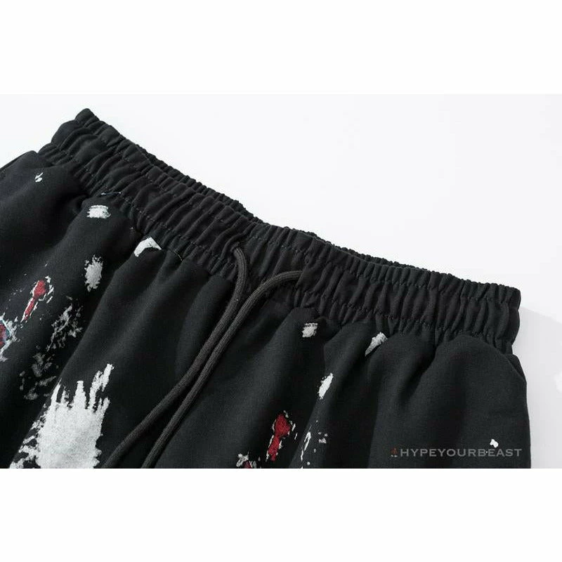 Hypeyourbeast Pants OFF-WHITE Hot Starry Sky Fireworks Shorts 'BLACK' 3 Hypeyourbeast Pants OFF-WHITE Hot Starry Sky Fireworks Shorts 'BLACK'