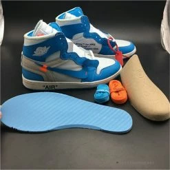 Hypeyourbeast The Ten: Off White X Air Jordan 1 High "UNC"