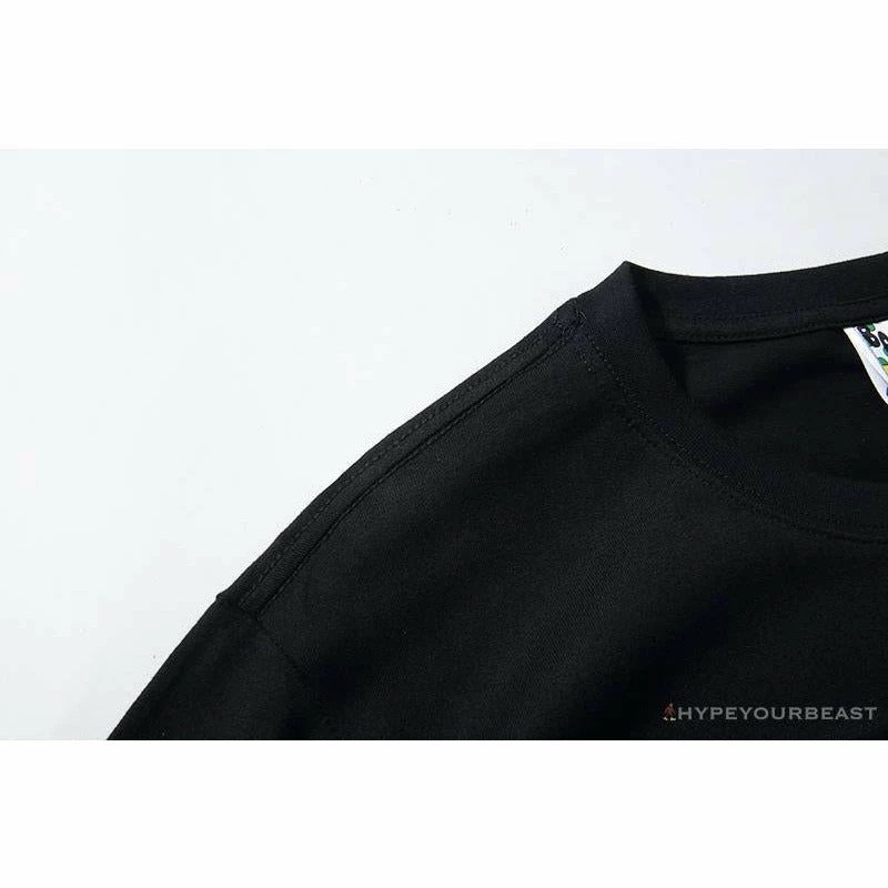 Hypeyourbeast Clothes BAPE NYC New York Limited Purple Camouflage Ape Head Tee Shirt 'BLACK' 8 Hypeyourbeast Clothes BAPE NYC New York Limited Purple Camouflage Ape Head Tee Shirt 'BLACK'