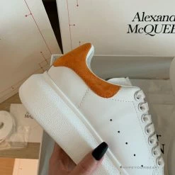 Hypeyourbeast Alexander McQueen Women's White / Orange Sneaker