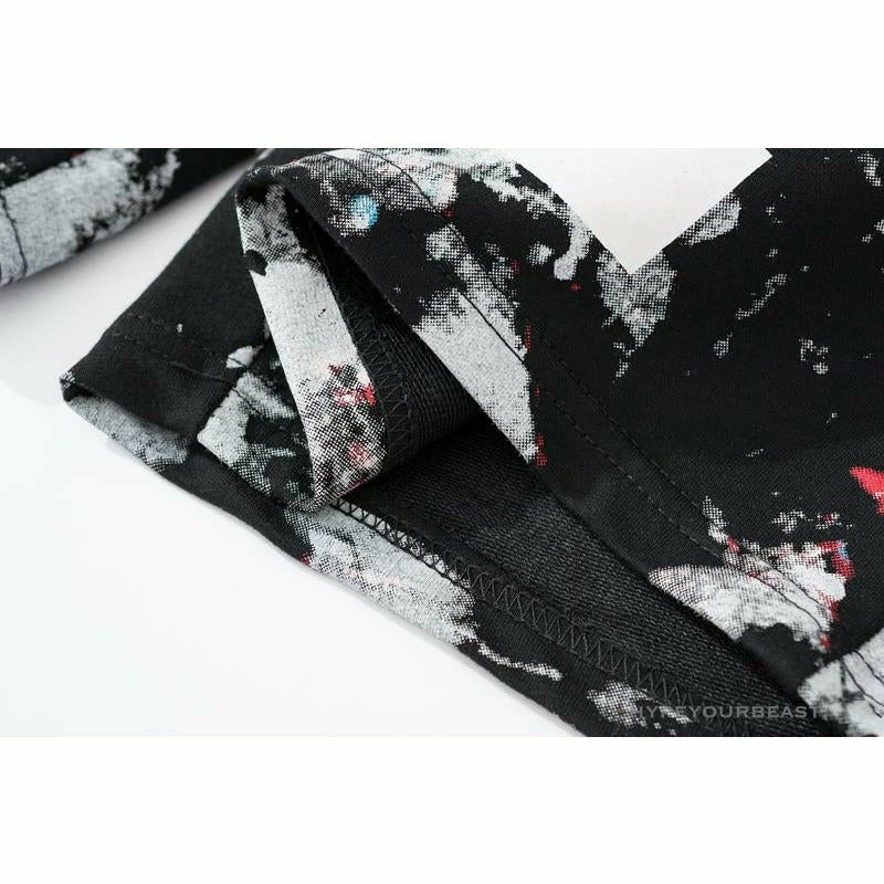 Hypeyourbeast Pants OFF-WHITE Hot Starry Sky Fireworks Shorts 'BLACK' 9 Hypeyourbeast Pants OFF-WHITE Hot Starry Sky Fireworks Shorts 'BLACK'