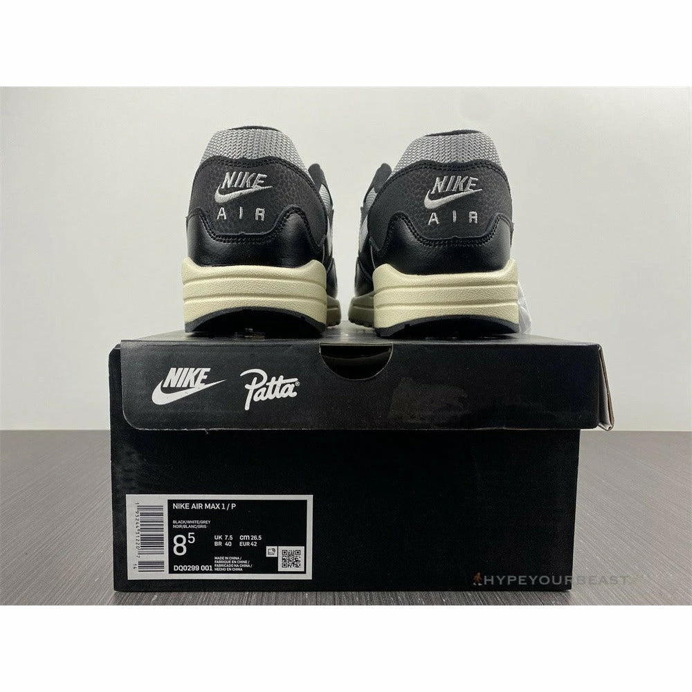 Hypeyourbeast Nike Air Max 1 'Patta - Black' 6 Hypeyourbeast Nike Air Max 1 'Patta - Black'
