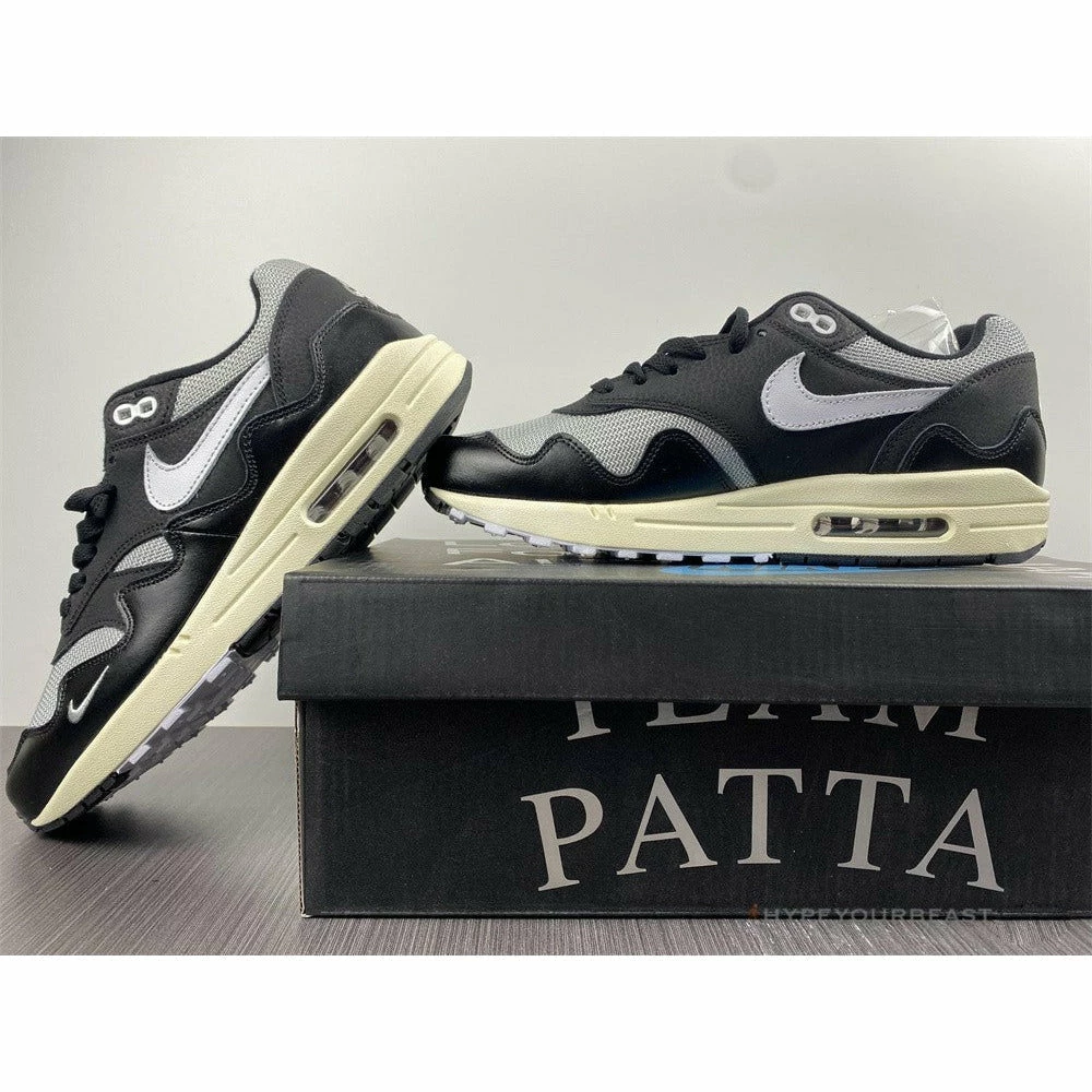 Hypeyourbeast Nike Air Max 1 'Patta - Black' 3 Hypeyourbeast Nike Air Max 1 'Patta - Black'