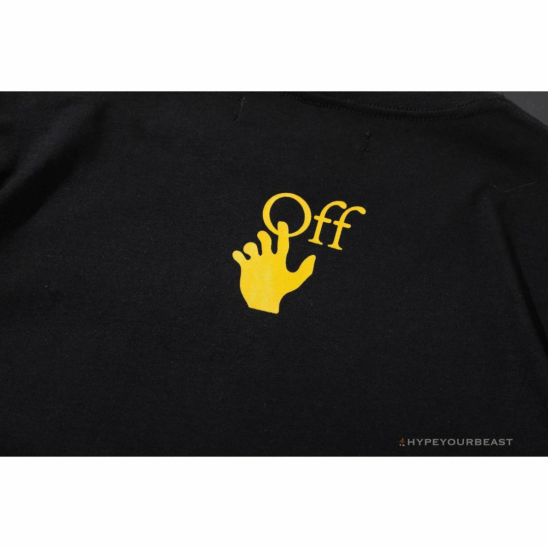 Hypeyourbeast T-Shirts OFF-WHITE Orange Hand Tee Shirt 'BLACK' 6 Hypeyourbeast T-Shirts OFF-WHITE Orange Hand Tee Shirt 'BLACK'
