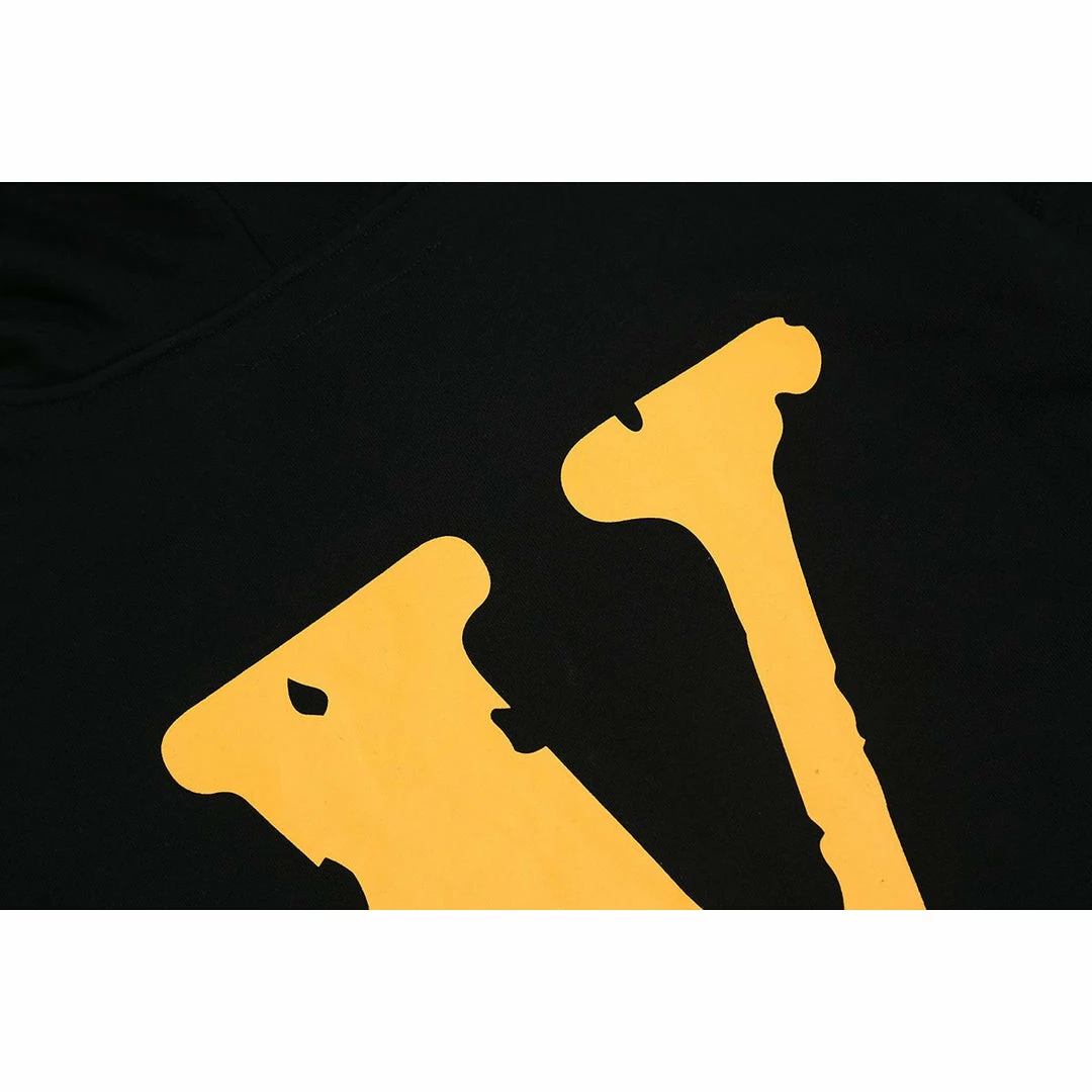 HypeYourBeast Hoodies & Jackets Vlone Yellow And Black Friends Hoodie 5 HypeYourBeast Hoodies & Jackets Vlone Yellow And Black Friends Hoodie