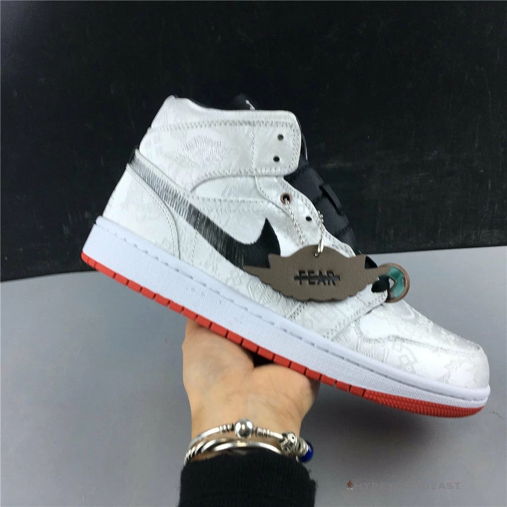 Hypeyourbeast Air Jordan 1 Mid X CLOT White 11 Hypeyourbeast Air Jordan 1 Mid X CLOT White
