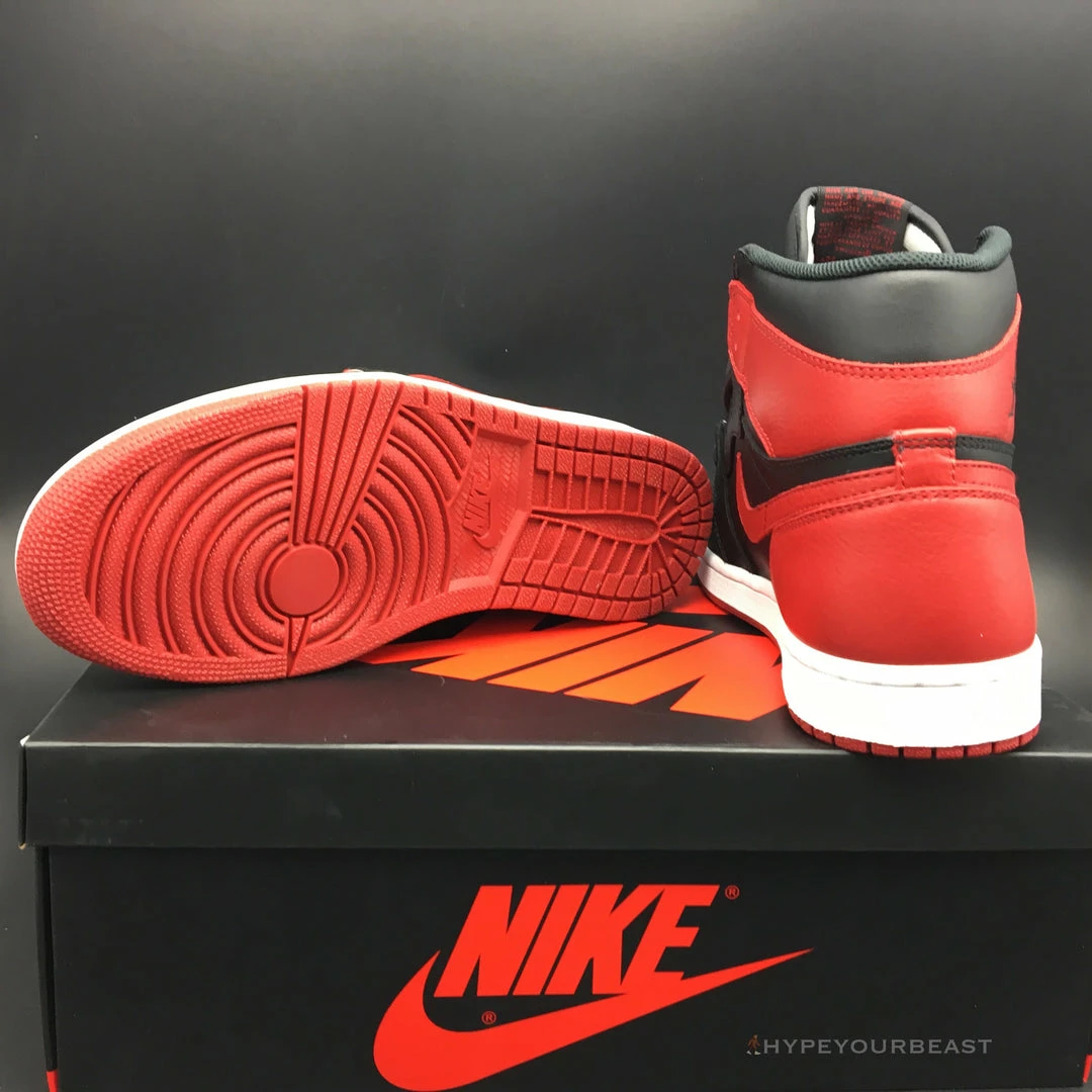 Hypeyourbeast Air Jordan 1 High 'Satin' Banned 4 Hypeyourbeast Air Jordan 1 High 'Satin' Banned