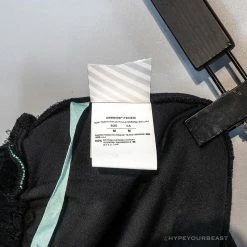 Hypeyourbeast OFF-WHITE Side Webbing Casual Green Letter Pants