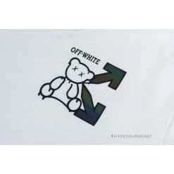 HypeYourBeast Off White Shirt Bear - White