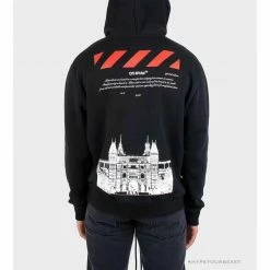 Hypeyourbeast Hoodies & Jackets OFF-WHITE CO VIRGIL ABLO Netherlands Museum Hoodie 'BLACK'