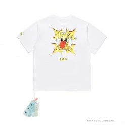 Hypeyourbeast T-Shirts OFF-WHITE Dimensional Arrow Angry Calf Tee Shirt 'WHITE'