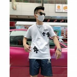 Hypeyourbeast T-Shirts OFF-WHITE Chrome Hearts Tee Shirt 'WHITE'