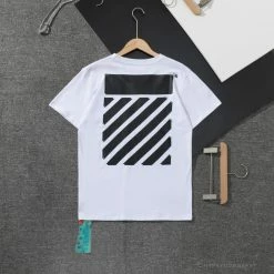 Hypeyourbeast OFF-WHITE Double Tee Shirt 'WHITE'