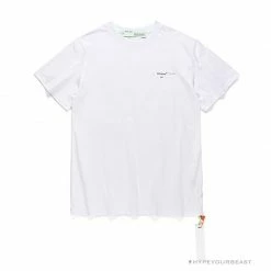 Hypeyourbeast OFF-WHITE Monet Tee Shirt 'WHITE' T-Shirts