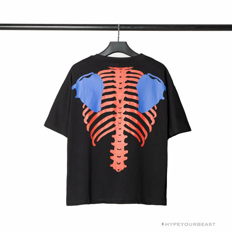 Hypeyourbeast OFF-WHITE Loose X Oversized Chest Tee Shirt 'BLACK' T-Shirts 2 Hypeyourbeast OFF-WHITE Loose X Oversized Chest Tee Shirt 'BLACK' T-Shirts