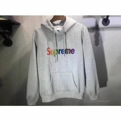 Hypeyourbeast Supreme Hoodie Rainbow Logo