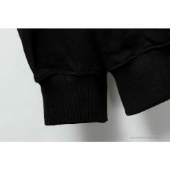 Hypeyourbeast OFF-WHITE New Madonna Painting Cotton Terry Long Sleeve Shirt 'BLACK' Shirts 22 Hypeyourbeast OFF-WHITE New Madonna Painting Cotton Terry Long Sleeve Shirt 'BLACK' Shirts