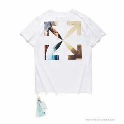 Hypeyourbeast T-Shirts OFF-WHITE The Kiss Tee Shirt 'WHITE'