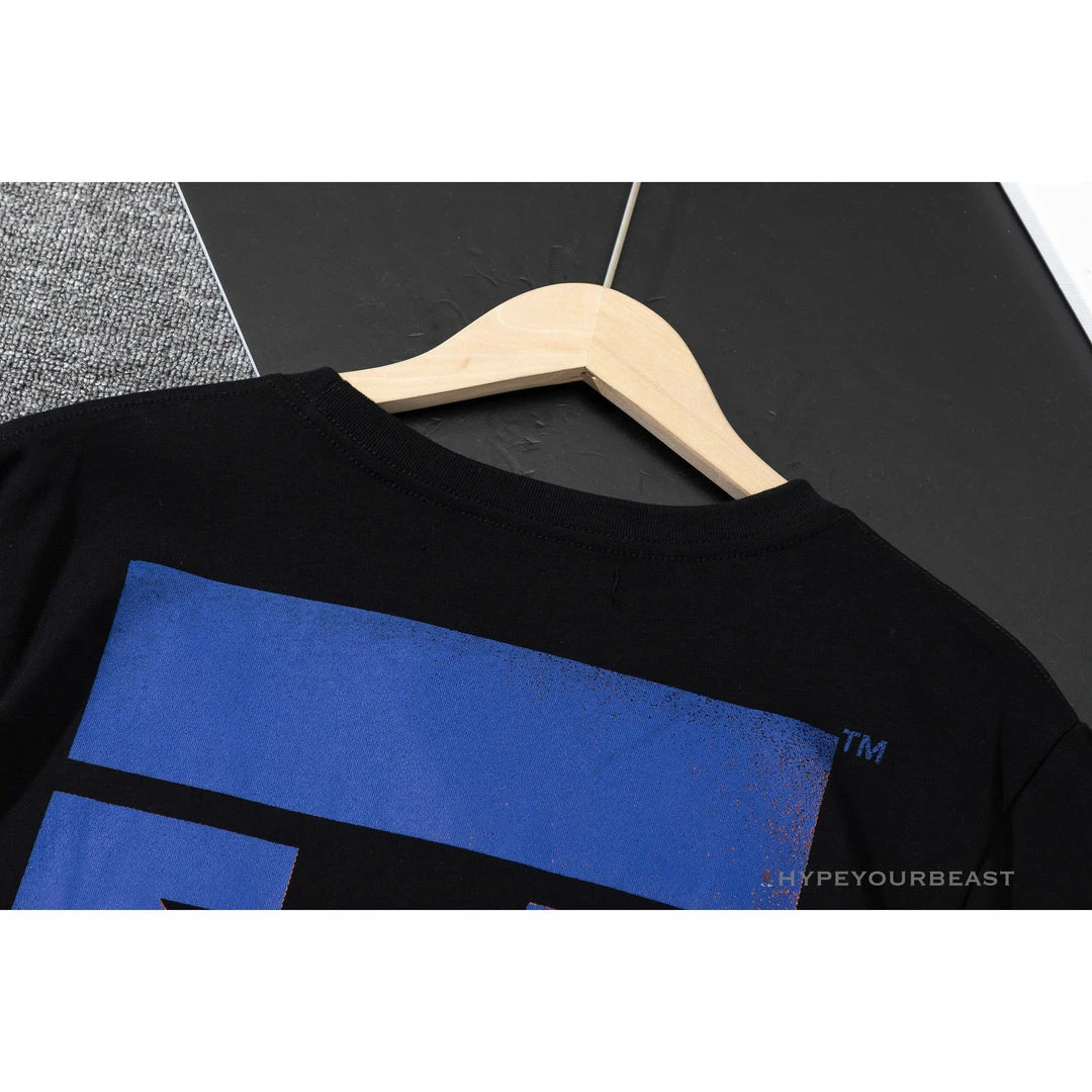 Hypeyourbeast OFF-WHITE Gradient Classic Cross Arrow Tee Shirt 'BLACK' 7 Hypeyourbeast OFF-WHITE Gradient Classic Cross Arrow Tee Shirt 'BLACK'