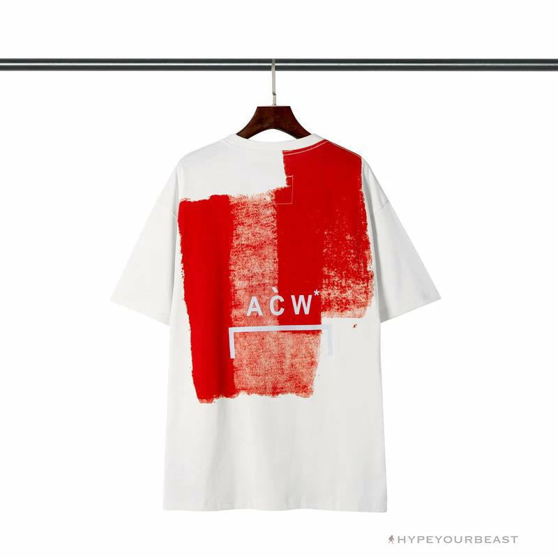 Hypeyourbeast OFF-WHITE ACW Digital Print Tee Shirt 'WHITE' 2 Hypeyourbeast OFF-WHITE ACW Digital Print Tee Shirt 'WHITE'