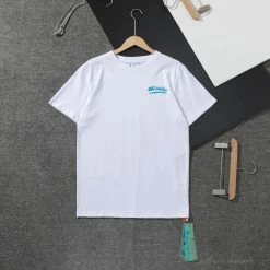 Hypeyourbeast OFF-WHITE Tropical Landscape Tee Shirt'WHITE' T-Shirts