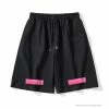 Hypeyourbeast Pants OFF-WHITE Gradient Series Shorts 'BLACK'