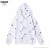 Hypeyourbeast OFF-WHITE Classic Print Hoodie 'WHITE' Hoodies & Jackets