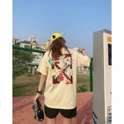 Hypeyourbeast OFF-WHITE Flower Edition Tee Shirt 'BEIGE' T-Shirts