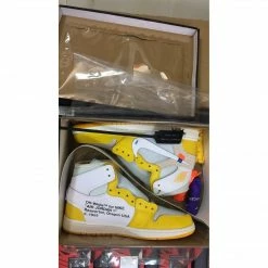 Hypeyourbeast Off-White X Air Jordan 1 High Canary Yellow