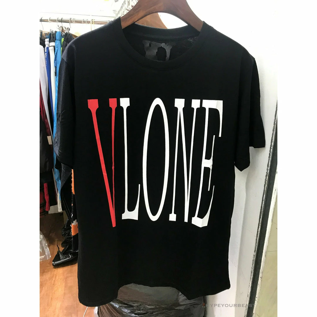 HypeYourBeast Vlone Black And Red Tee Shirt T-Shirts 6 HypeYourBeast Vlone Black And Red Tee Shirt T-Shirts