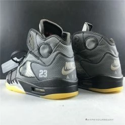 Hypeyourbeast Jordan 5 Retro Off-White Black