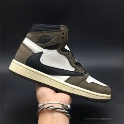 Hypeyourbeast Travis Scott X Air Jordan 1 Retro High OG 'Mocha'