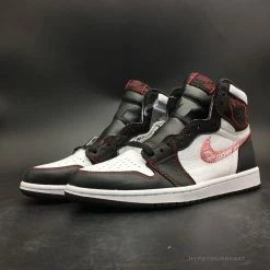 Hypeyourbeast Air Jordan 1 Retro High Defiant White Retro Red