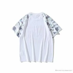 Hypeyourbeast BAPE Baby Milo Galaxy Astronaut Luminous Tee Shirt 'WHITE' Clothes