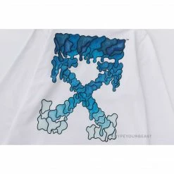 HypeYourBeast Off White Hoodie Royal - White