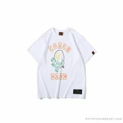 Hypeyourbeast BAPE Little Dinosaur Cartoon Line Tee Shirt