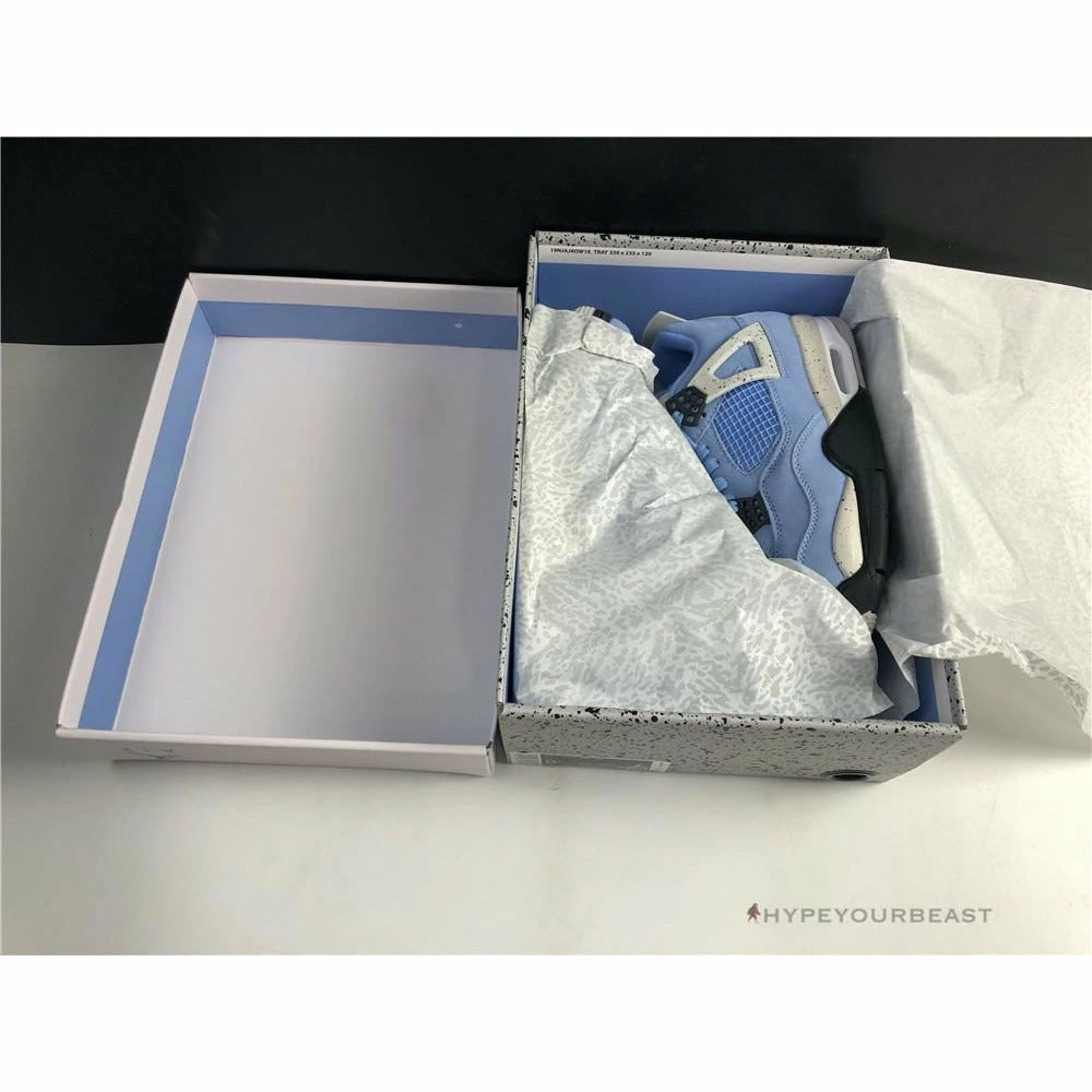 HypeYourBeast Air Jordan 4 Retro 'University Blue' 9 HypeYourBeast Air Jordan 4 Retro 'University Blue'
